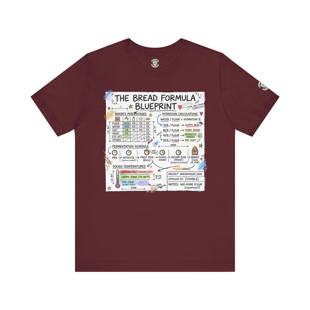Bread Formula Blueprint T-Shirt