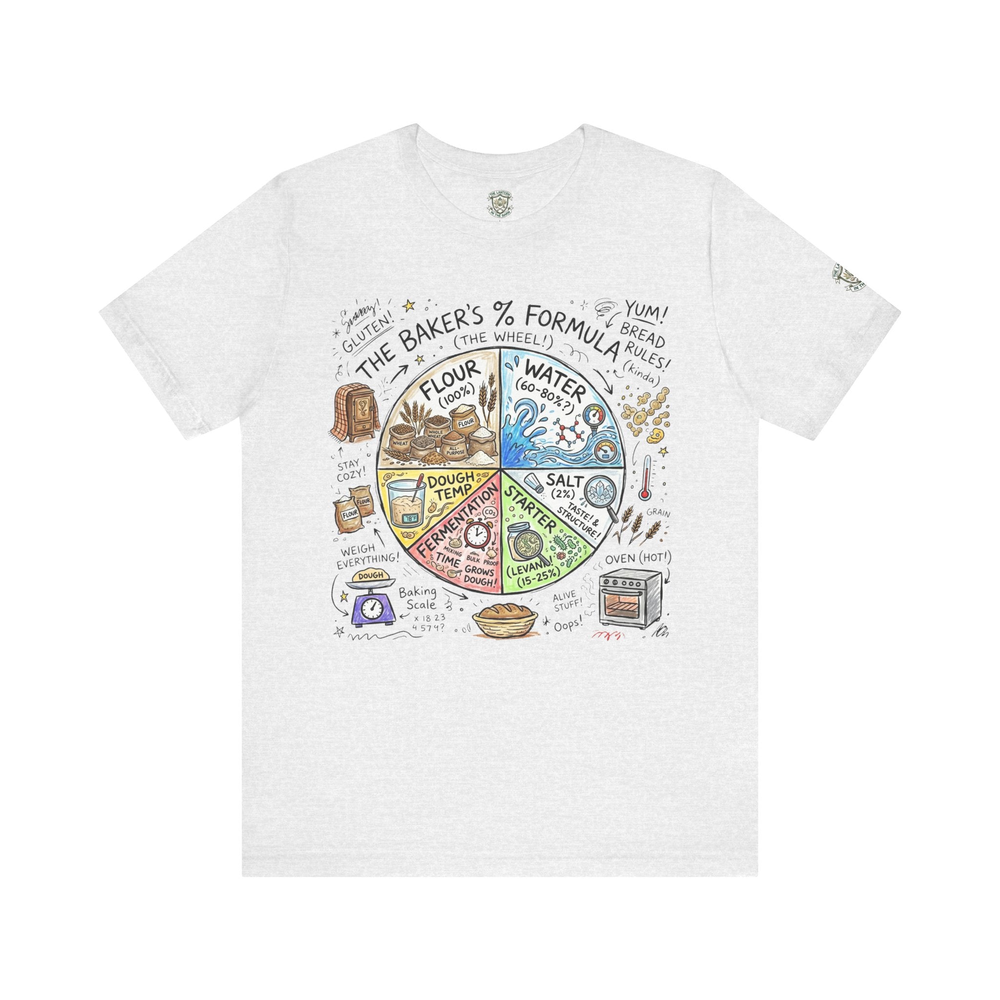 Bread Baking Formula T‑Shirt