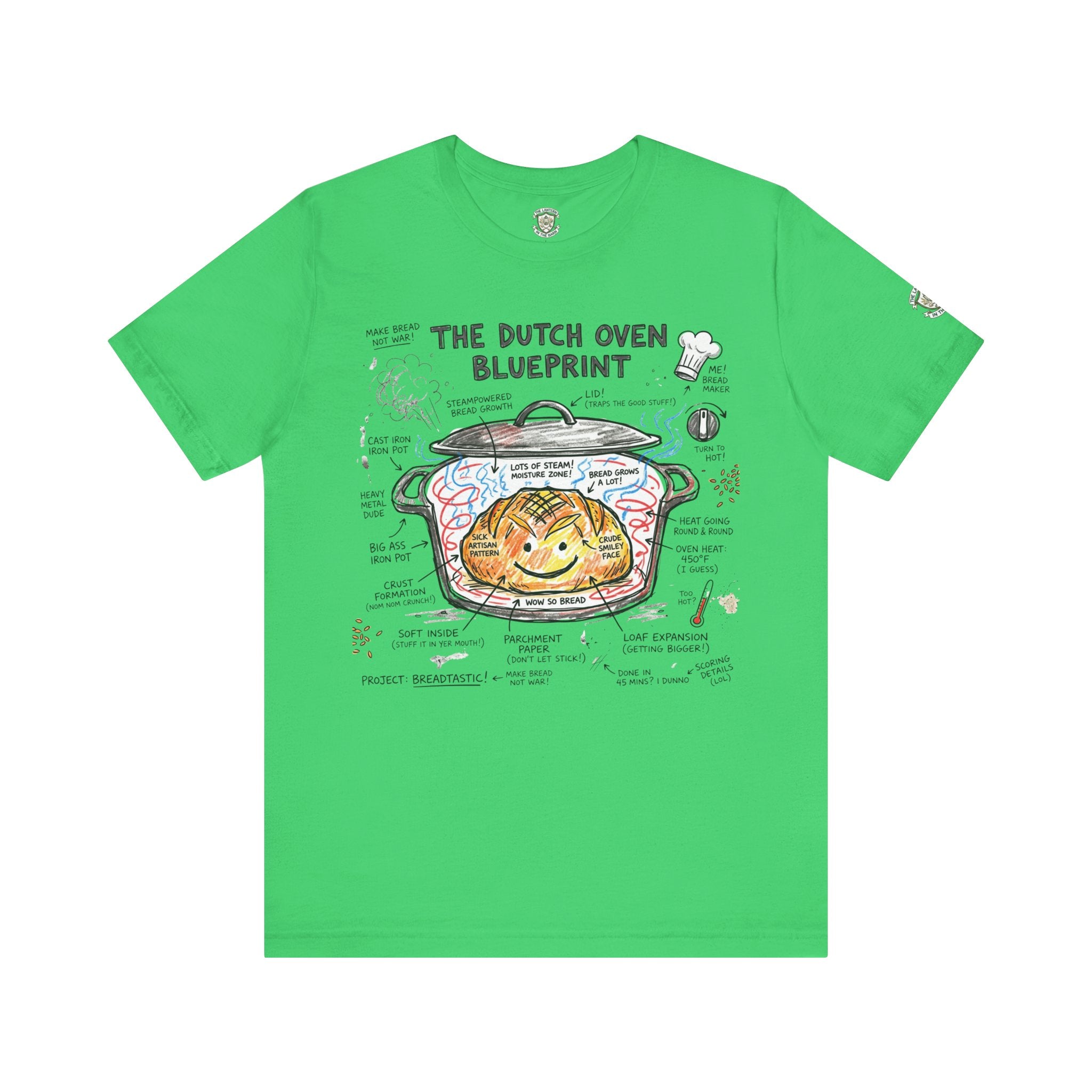 Dutch Oven Blueprint T‑Shirt