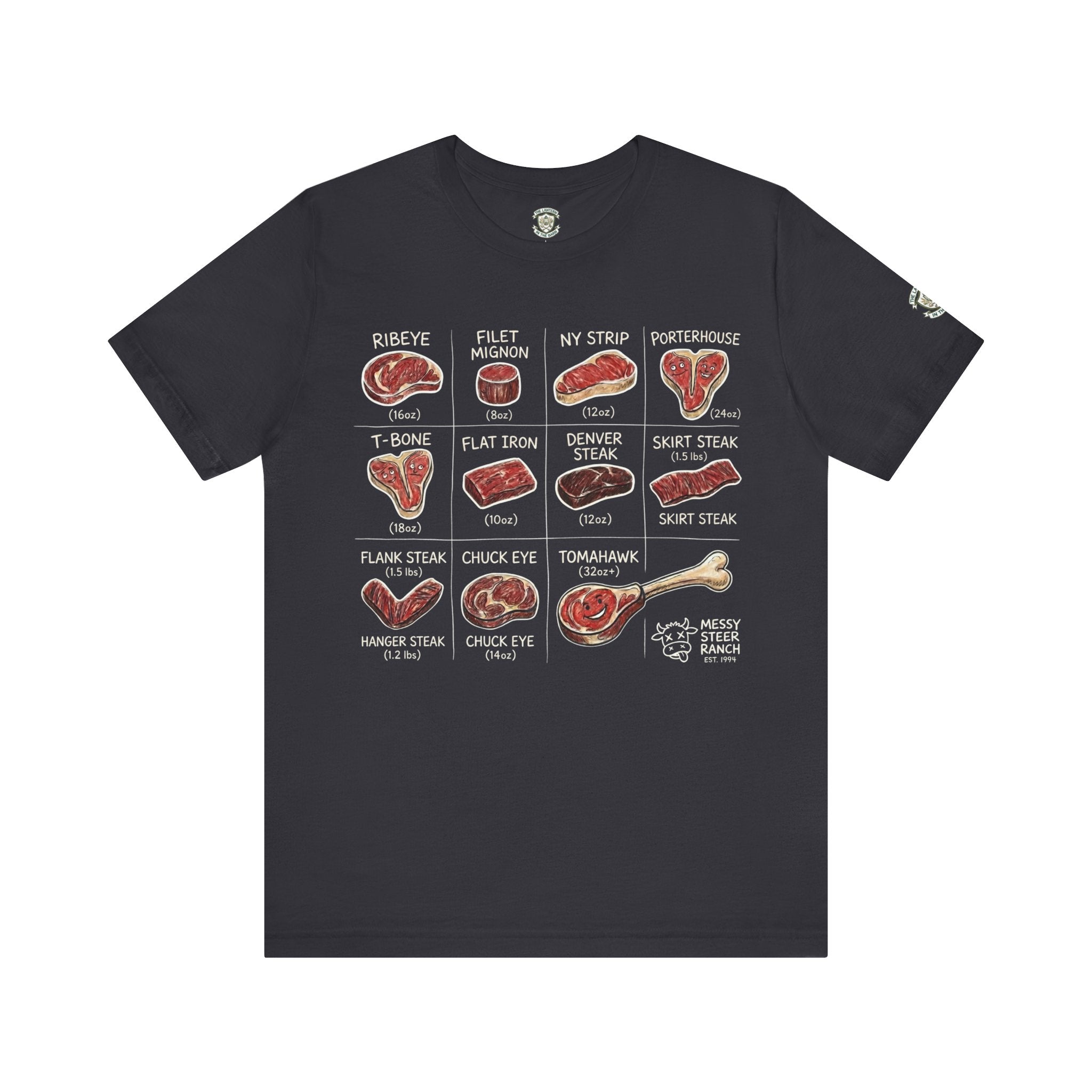 Steak Cuts T‑Shirt