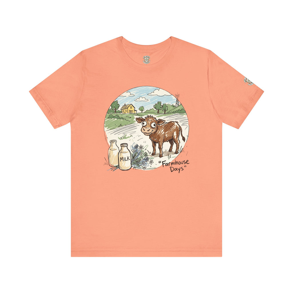 Farmhouse Days Cow T-Shirt