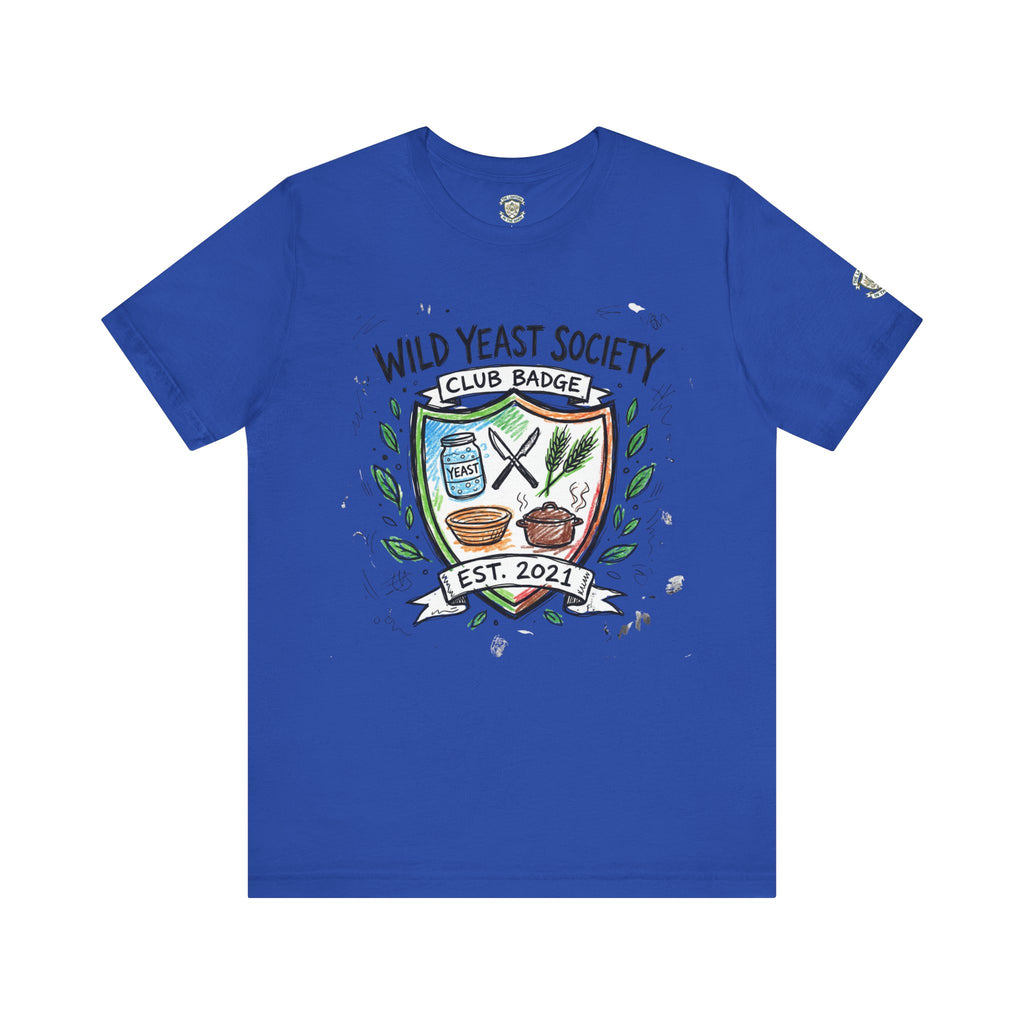 Wild Yeast Society Club Badge T-Shirt