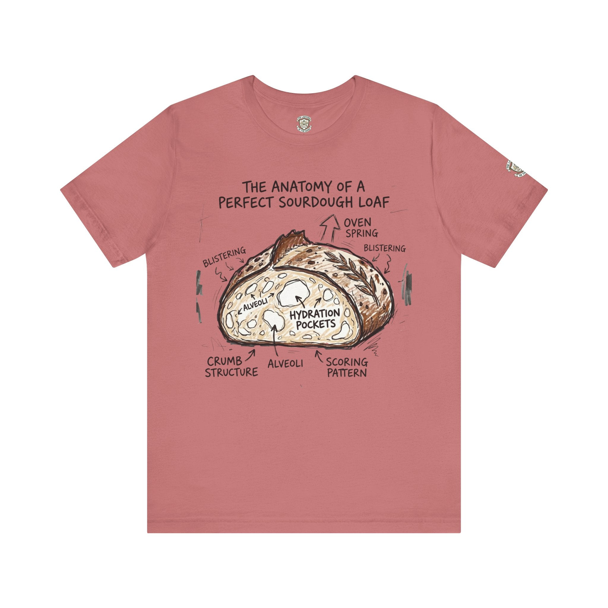 The Anatomy of A Perfect Sourdough Loaf T-Shirt