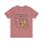 Camiseta tarro Mason en perspectiva explosionada