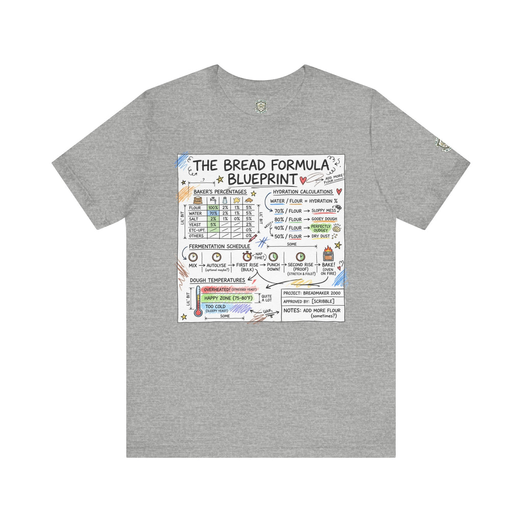 Bread Formula Blueprint T-Shirt