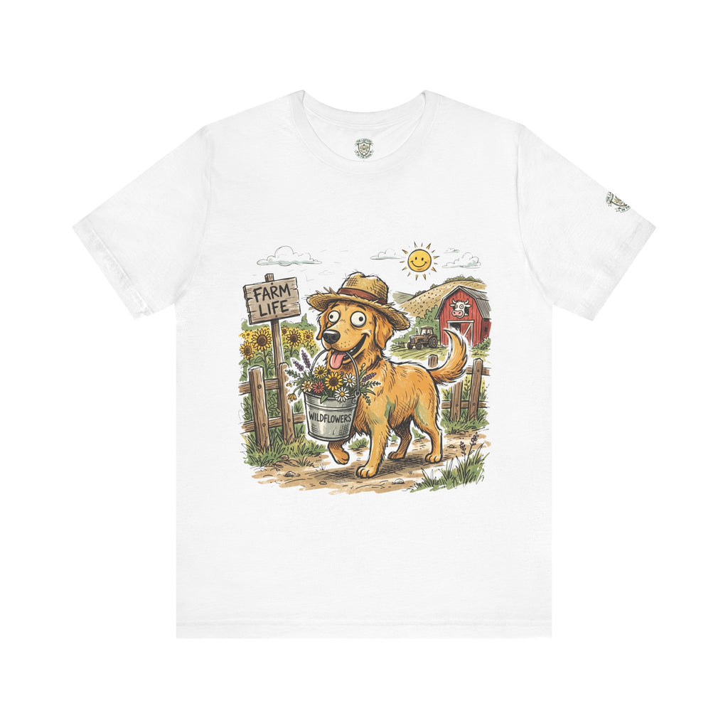Happy Golden Retriever T-Shirt