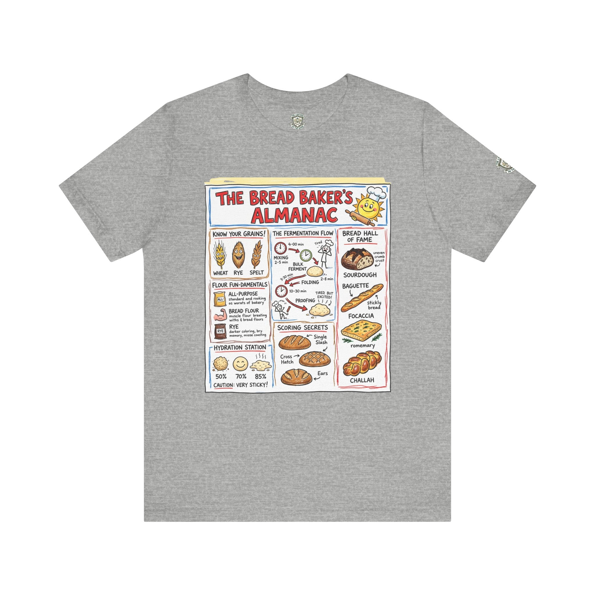 The Bread Baker's Almanac T-Shirt