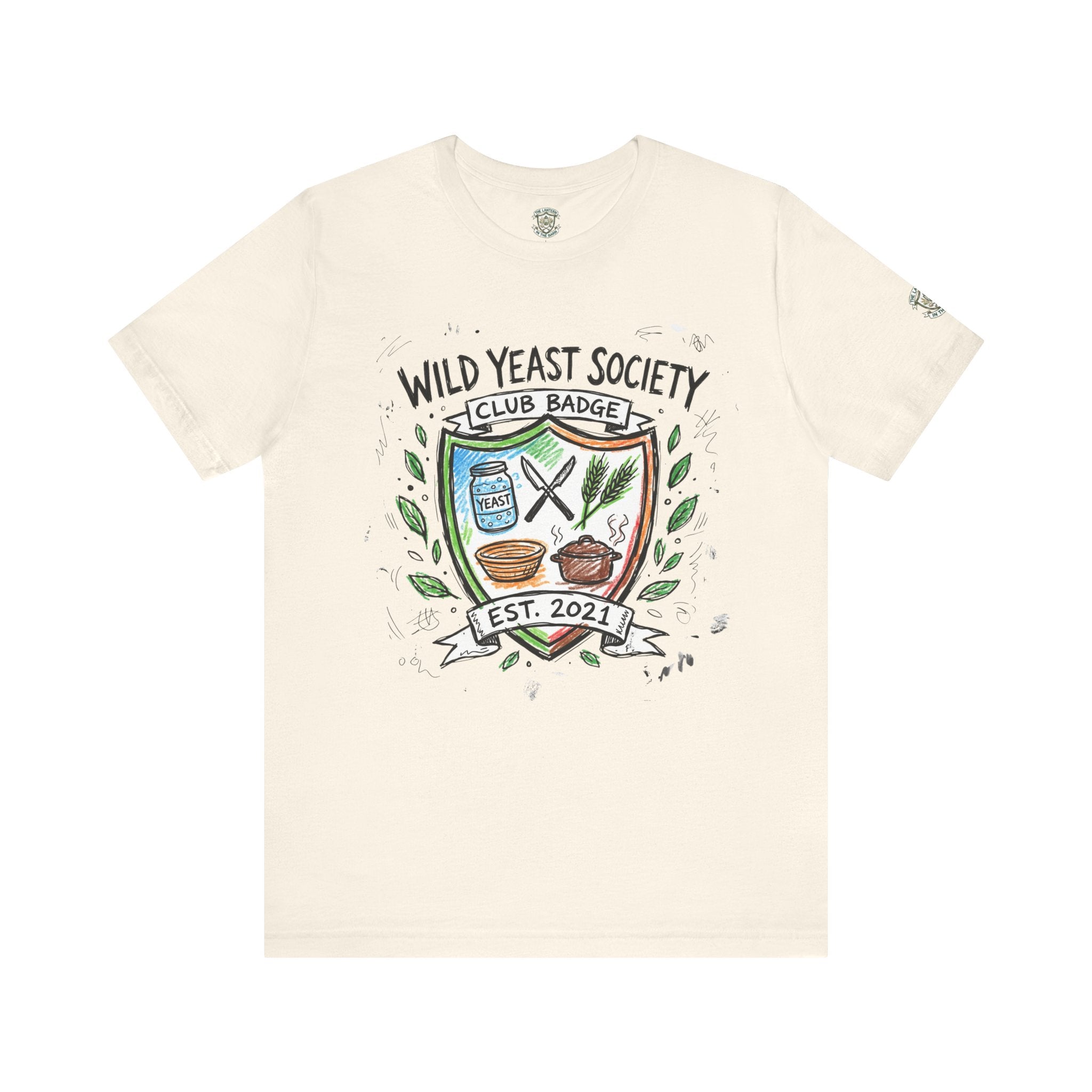Wild Yeast Society Club Badge T-Shirt