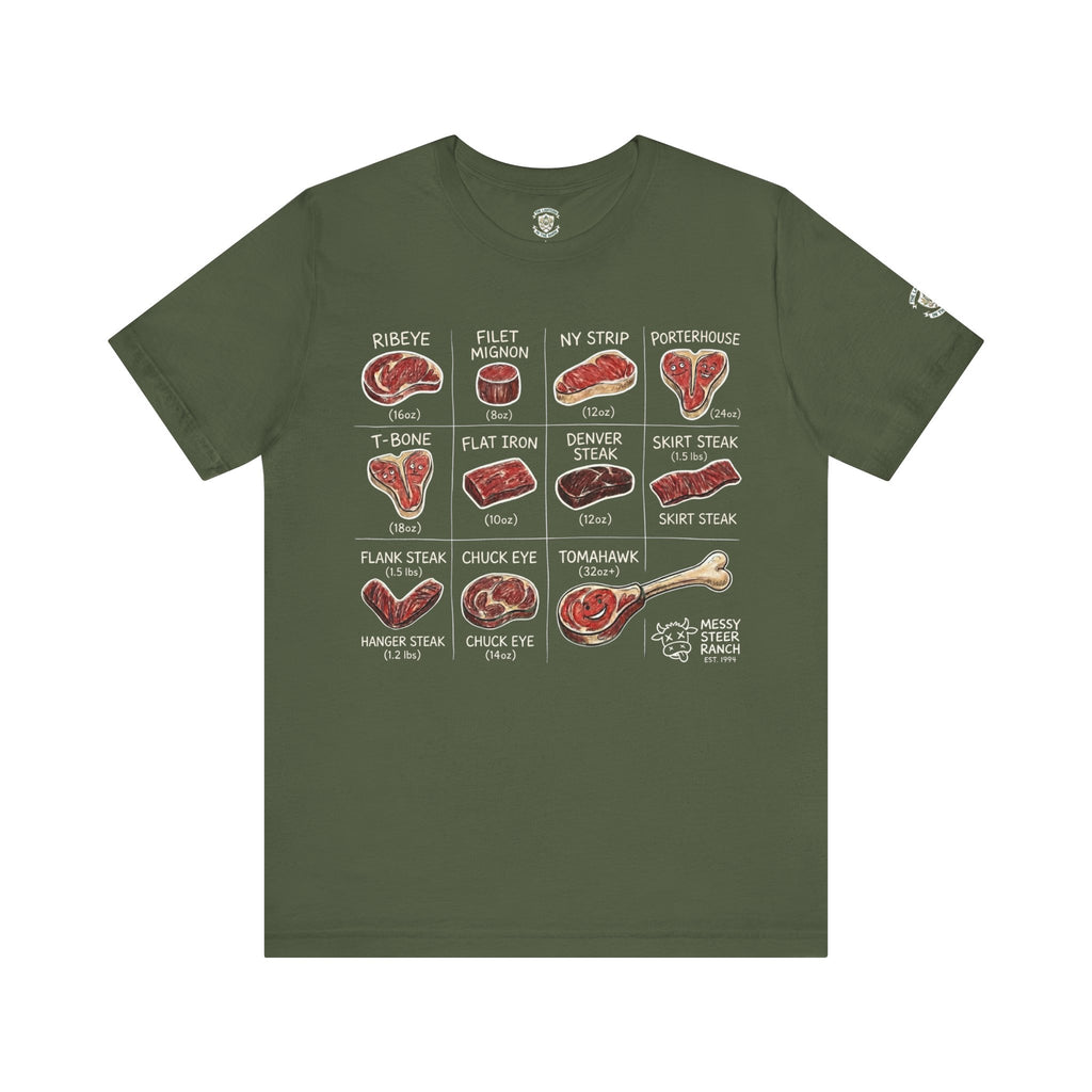 Steak Cuts T‑Shirt