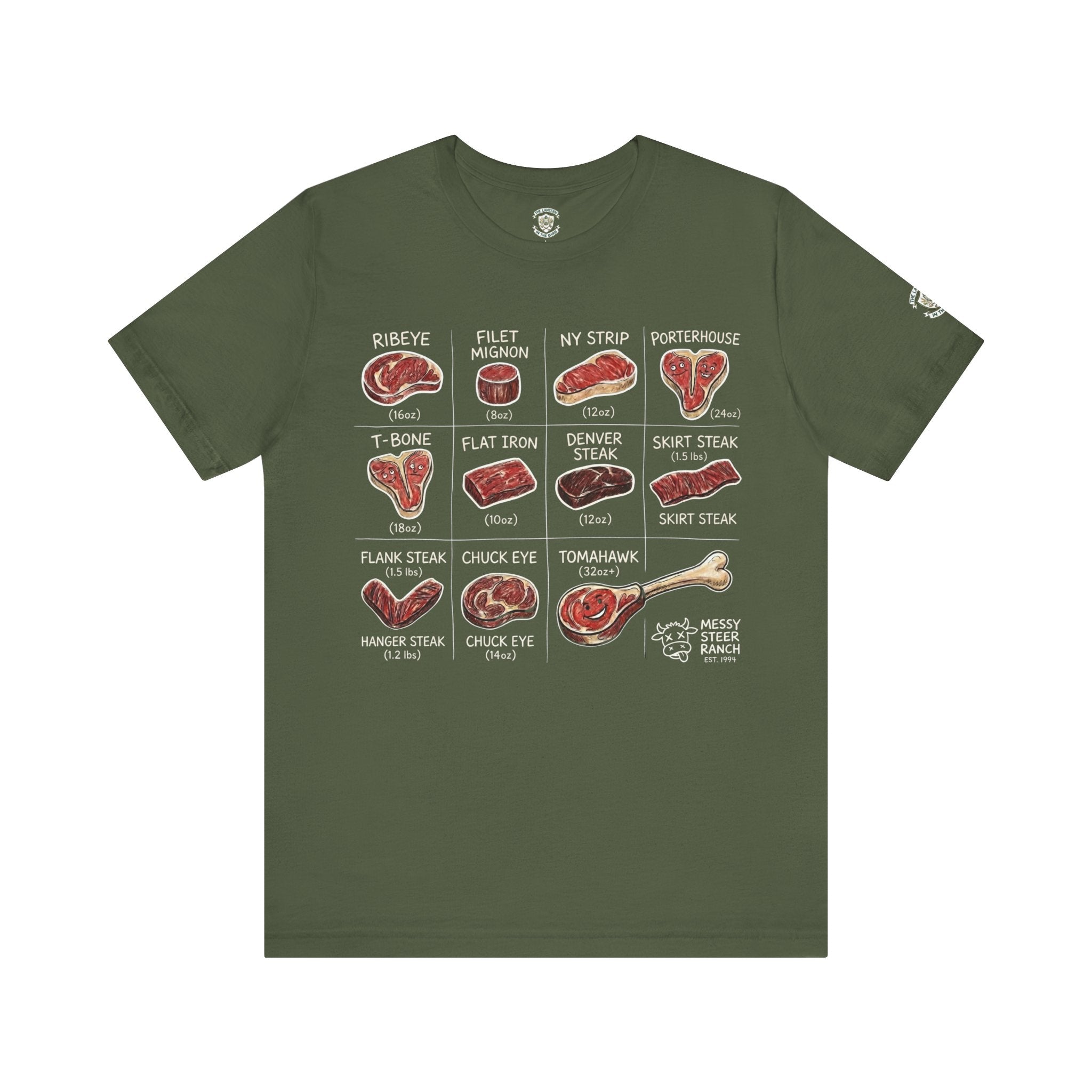 Steak Cuts T‑Shirt