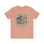 Farm Dog On Duty T-Shirt
