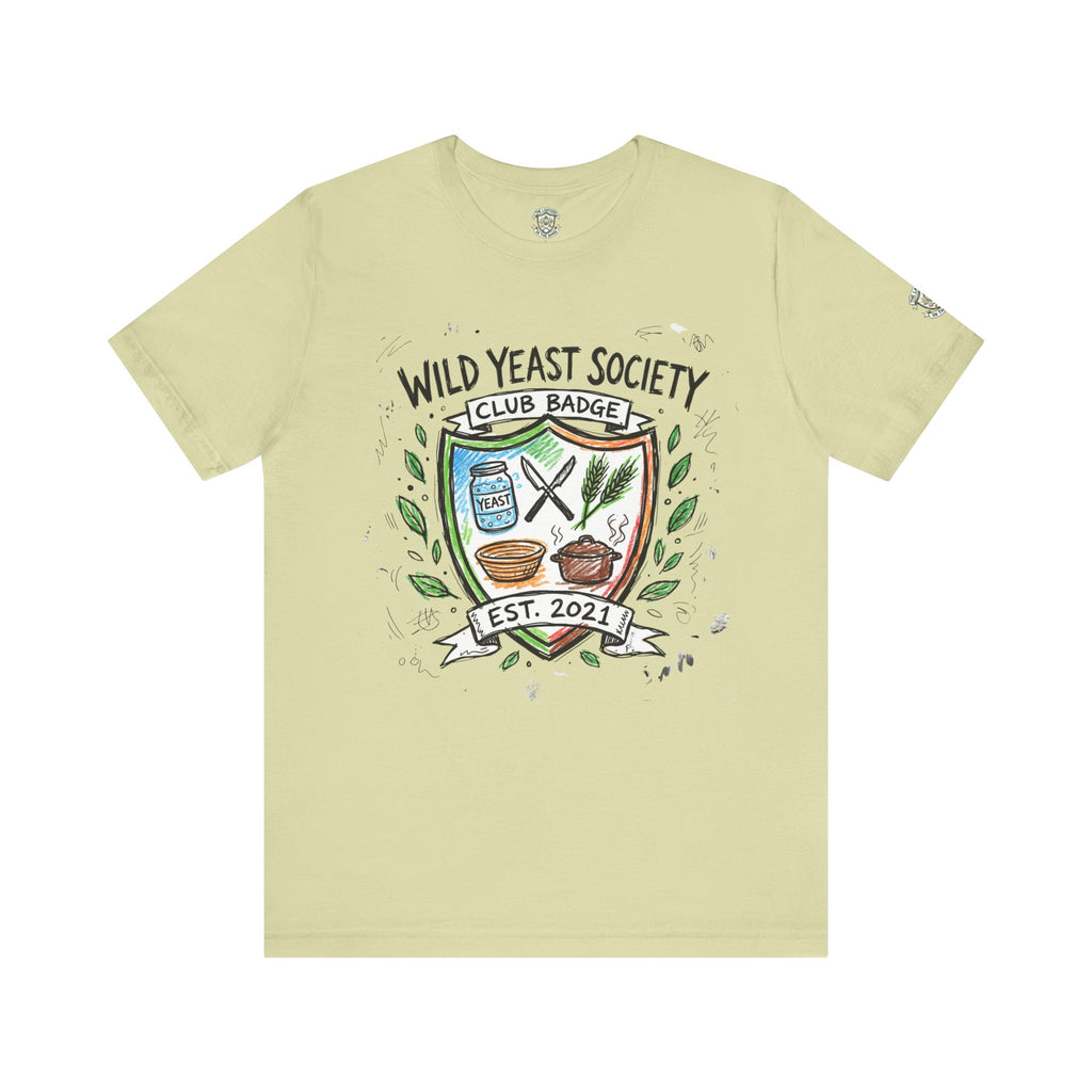 Wild Yeast Society Club Badge T-Shirt