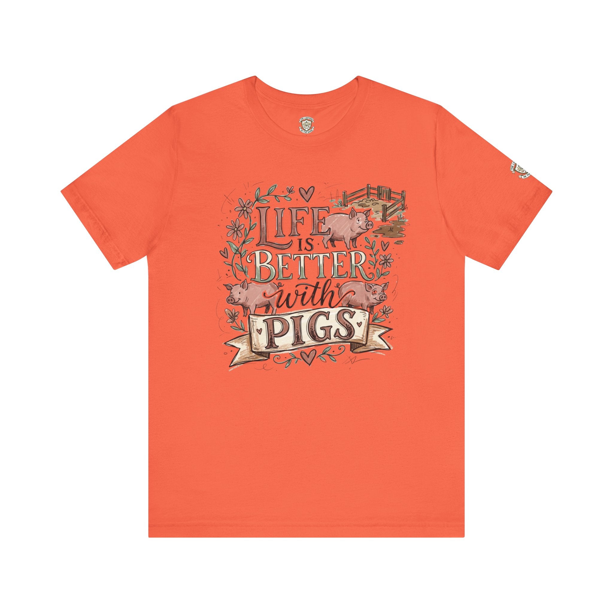 Life Is Better With Pigs T-Shirt