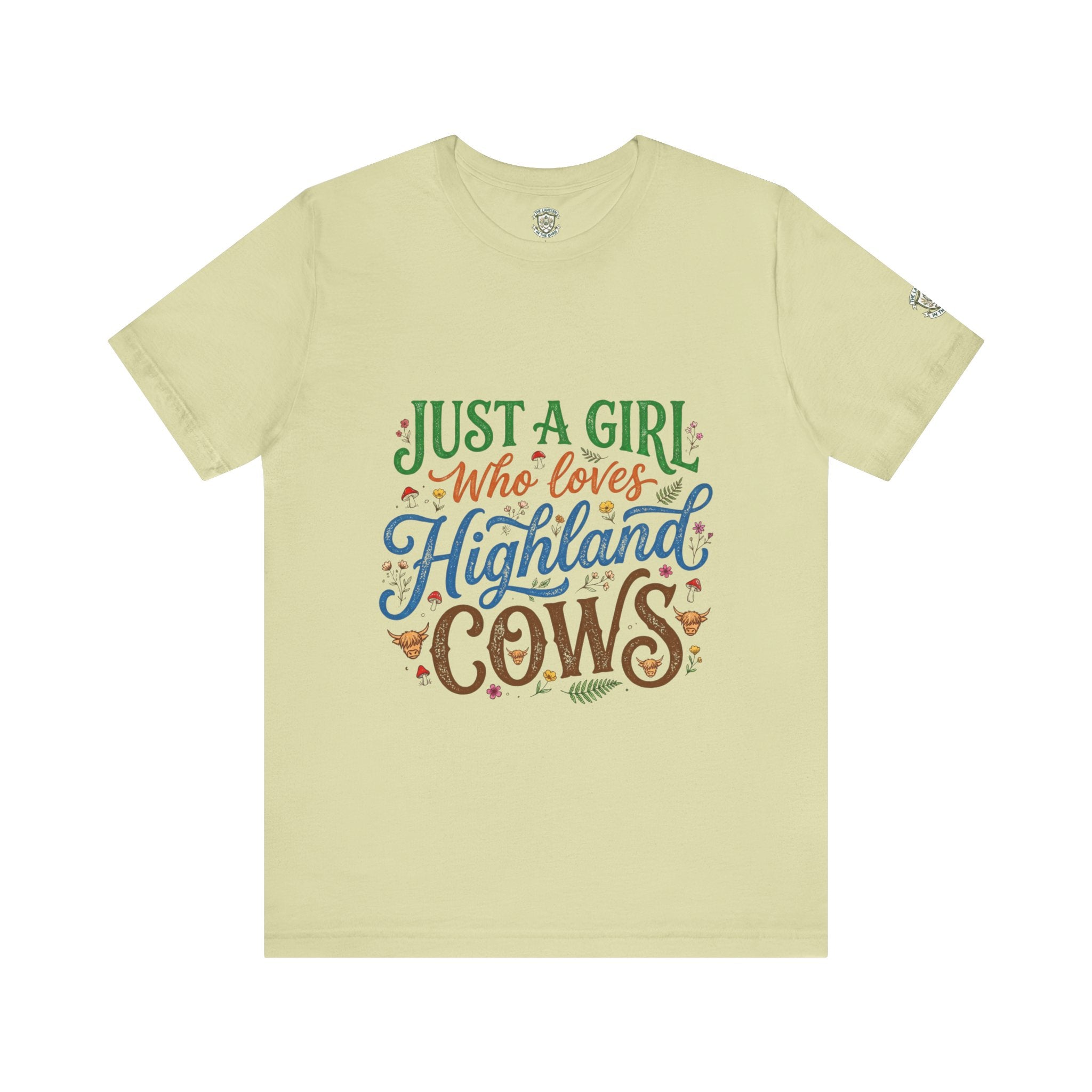 Just A Girl Who Loves Highland Cows T-Shirt