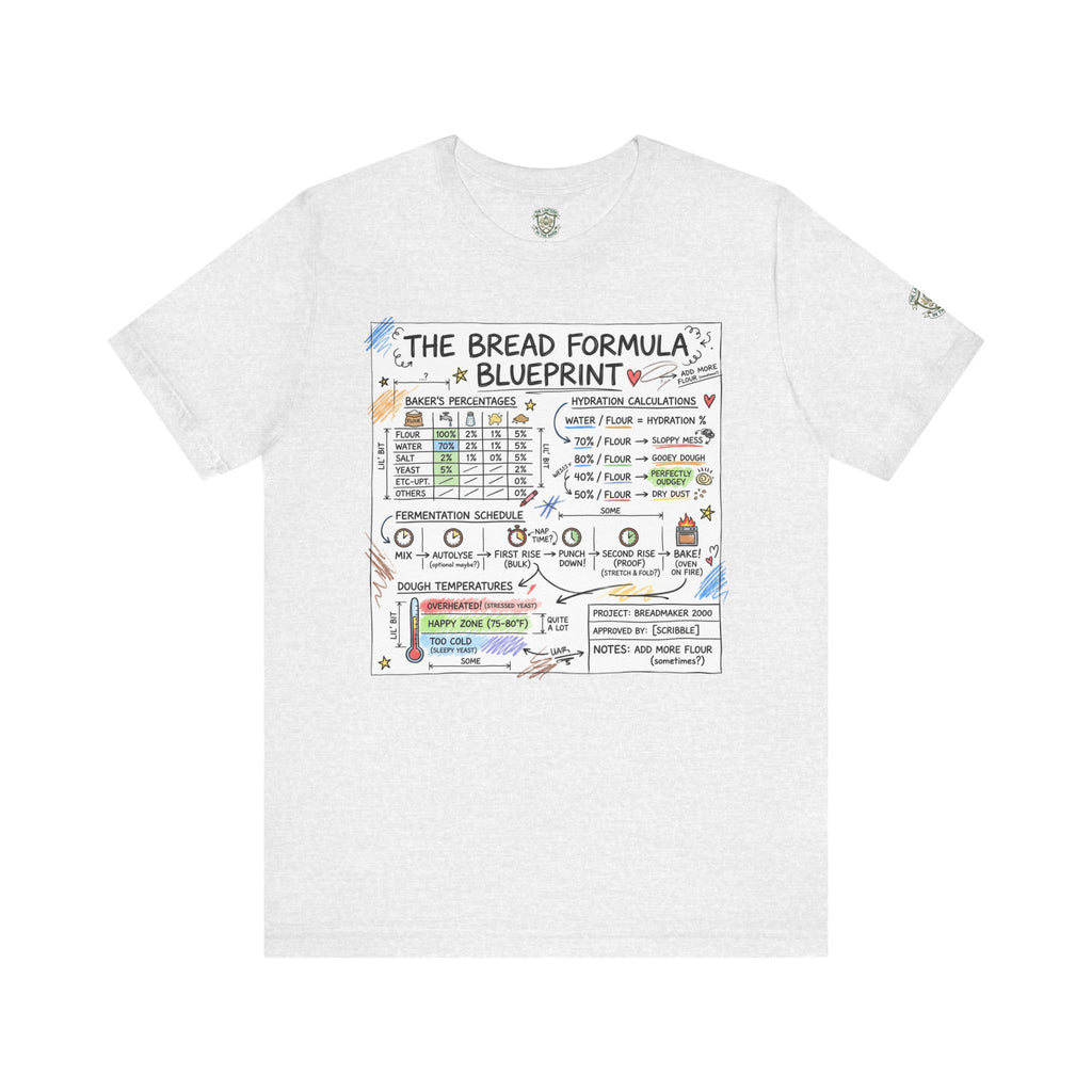 Bread Formula Blueprint T-Shirt