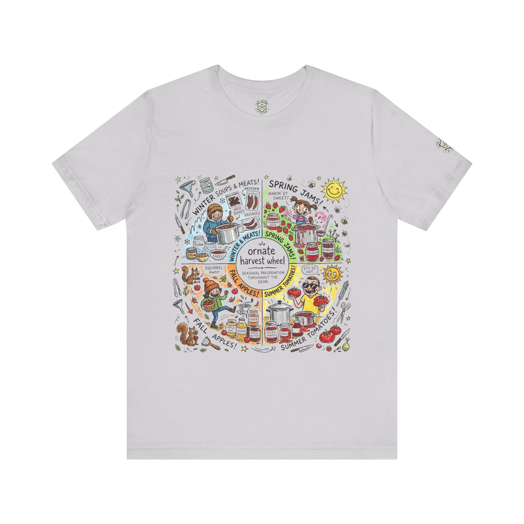 Ornate Harvest Wheel T-Shirt