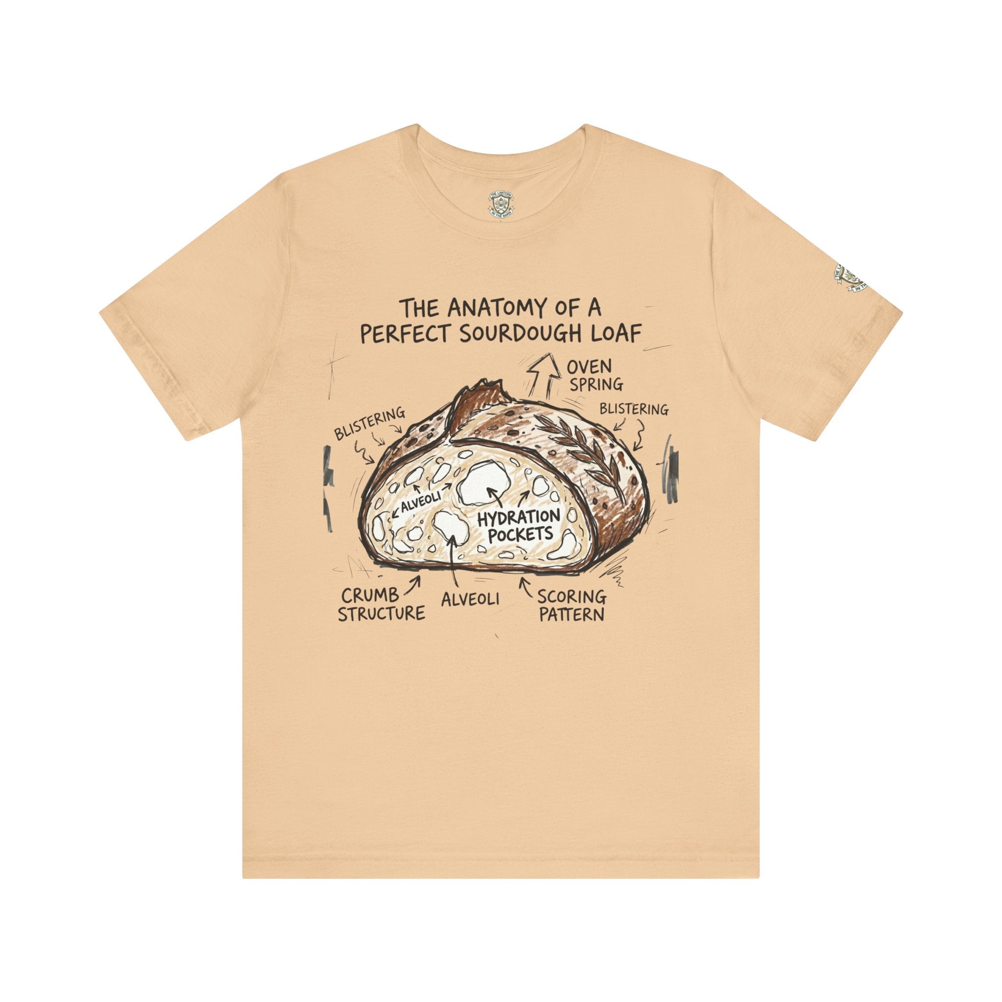The Anatomy of A Perfect Sourdough Loaf T-Shirt