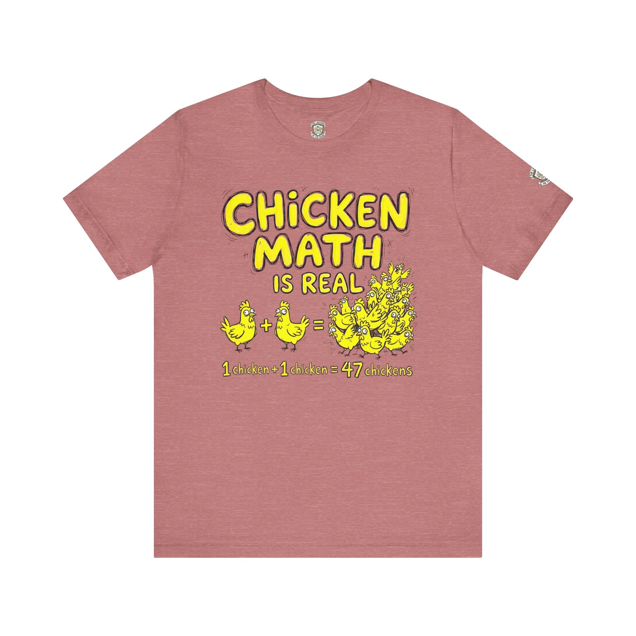 Chicken Math Is Real T‑Shirt