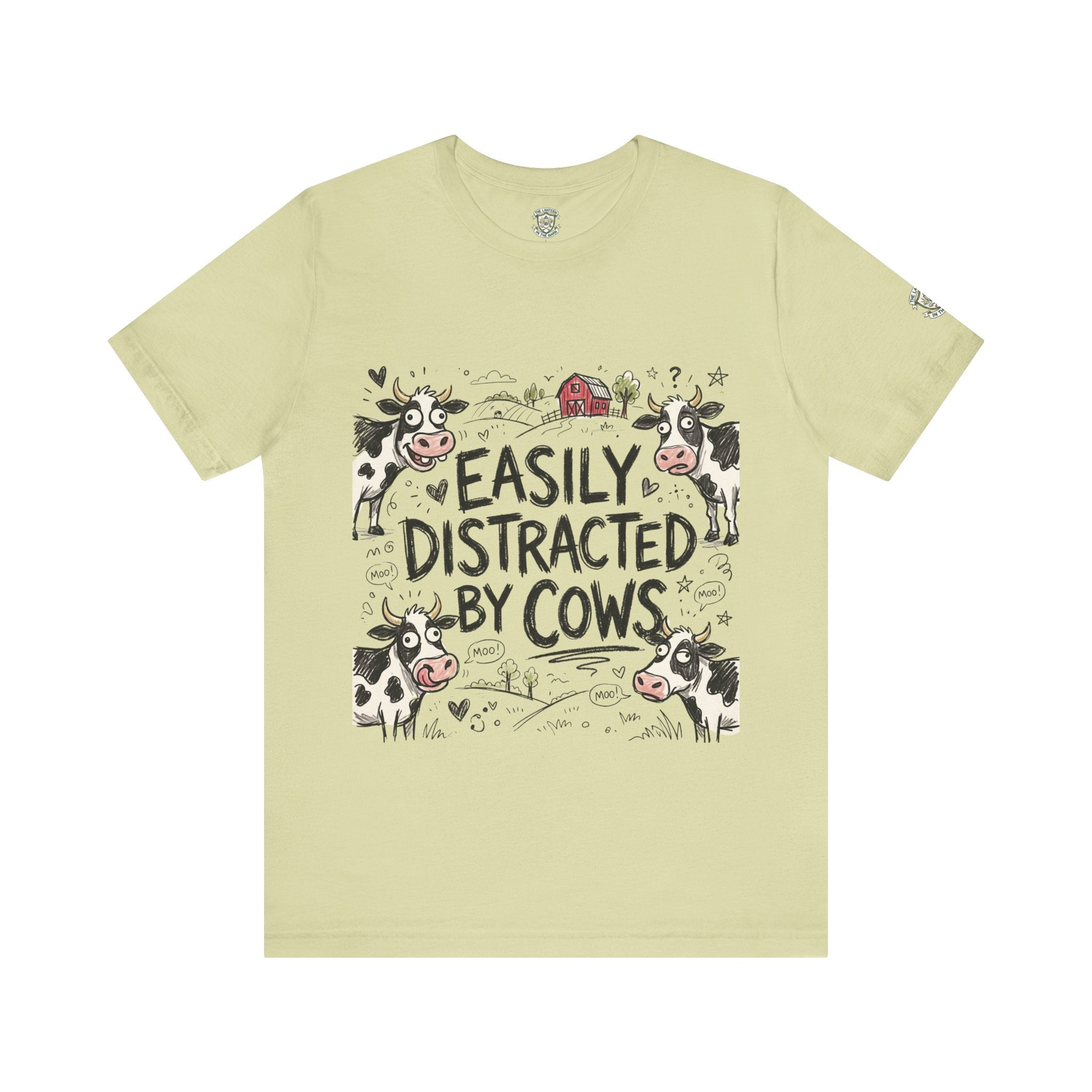 Easily Distracted by Cows T‑Shirt