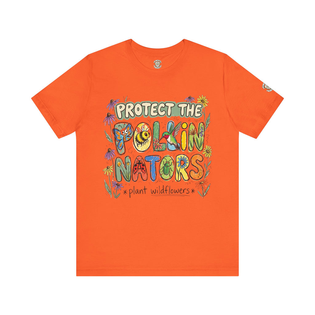 Protect The Pollinators Plant Wildflowers Environmental T‑Shirt