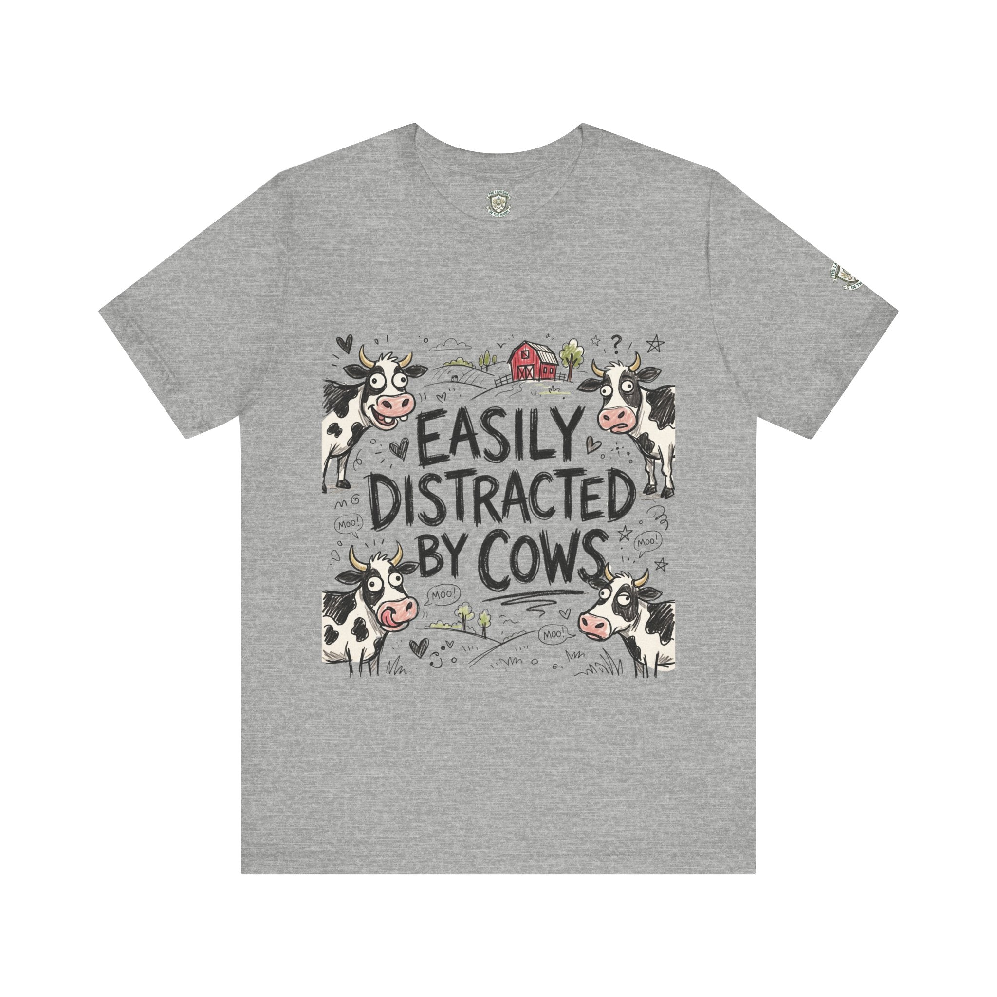 Easily Distracted by Cows T‑Shirt