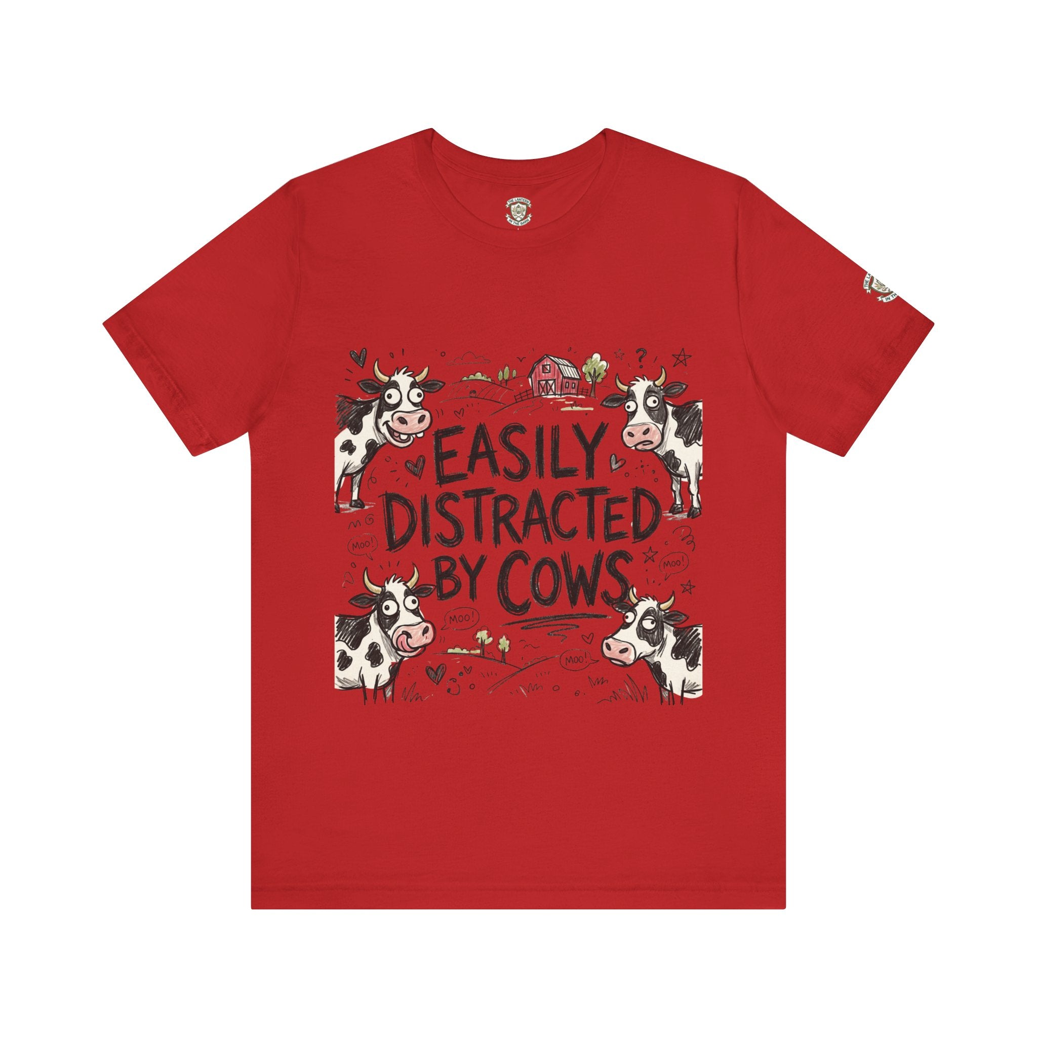 Easily Distracted by Cows T‑Shirt