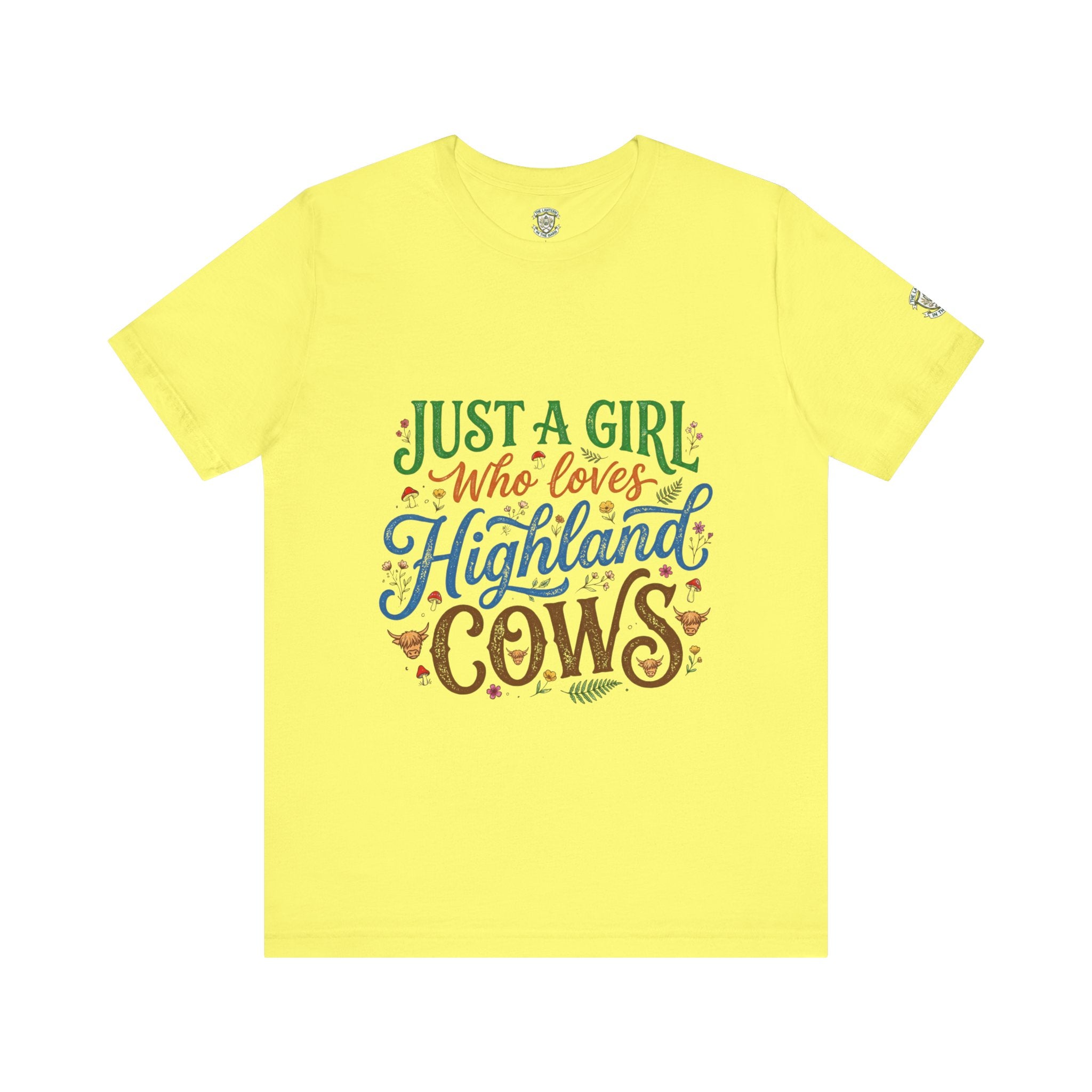 Just A Girl Who Loves Highland Cows T-Shirt