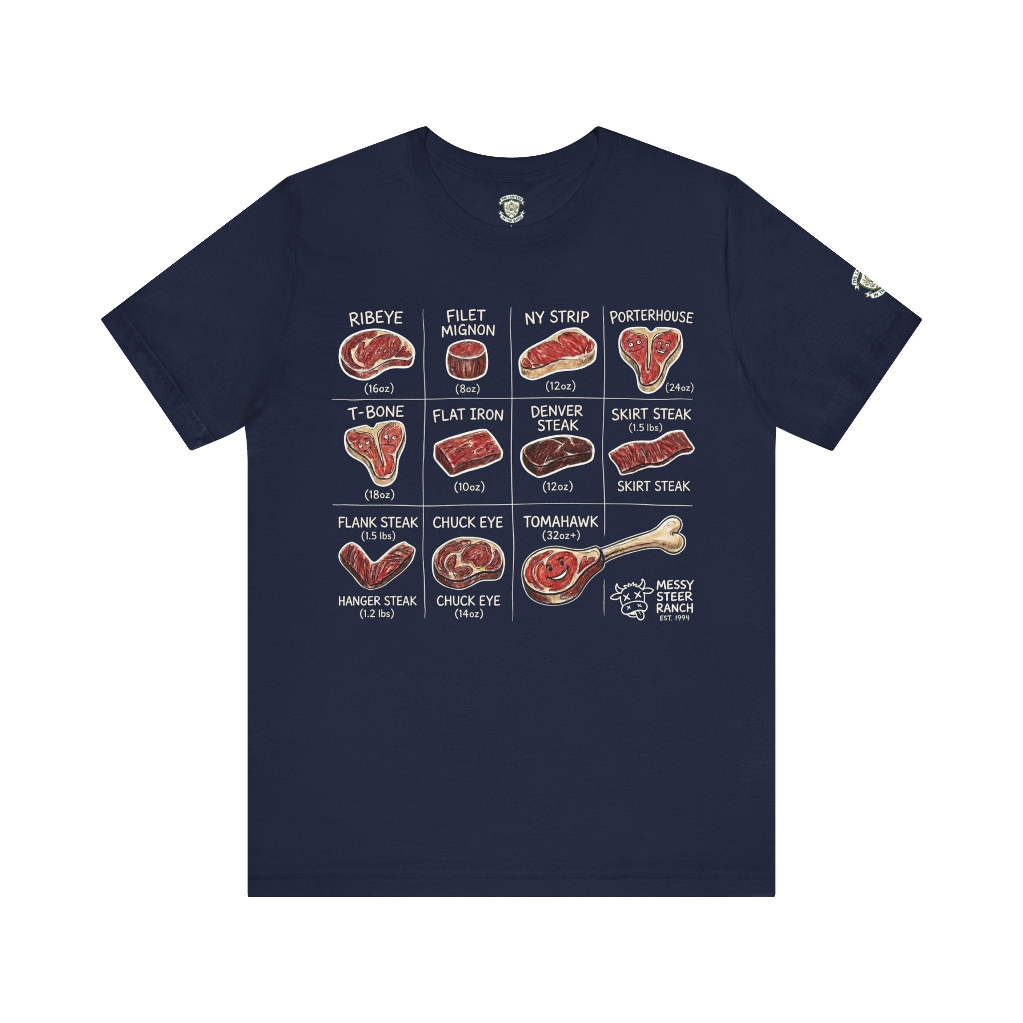 Steak Cuts T‑Shirt