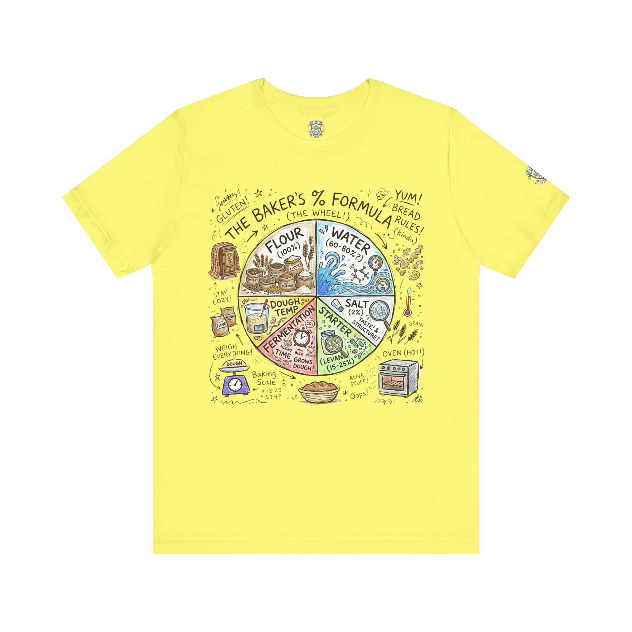 Bread Baking Formula T‑Shirt