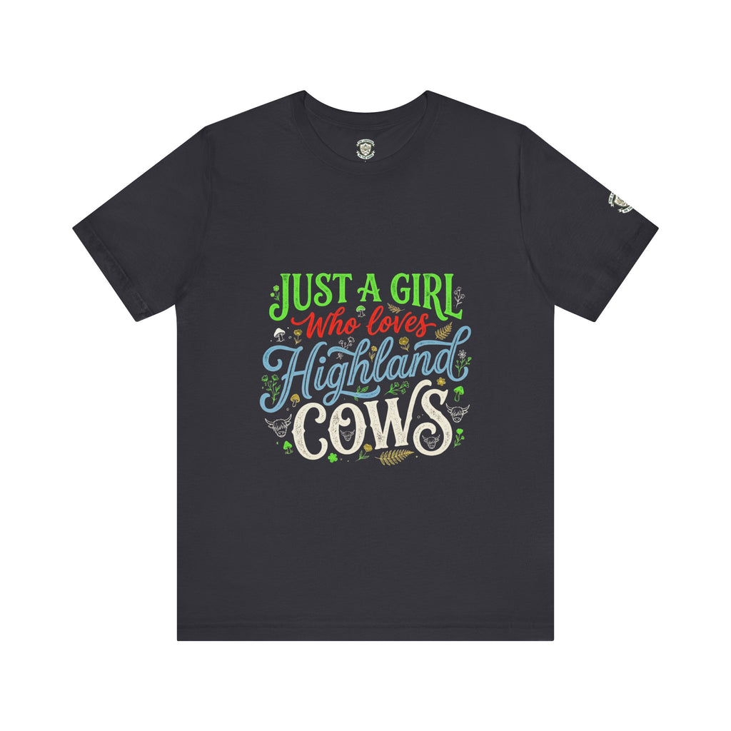 Just A Girl Who Loves Highland Cows T-Shirt
