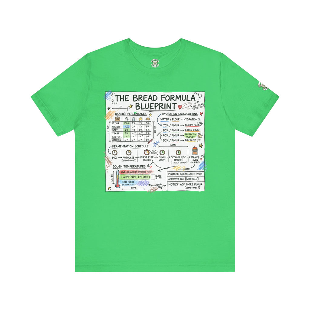 Bread Formula Blueprint T-Shirt