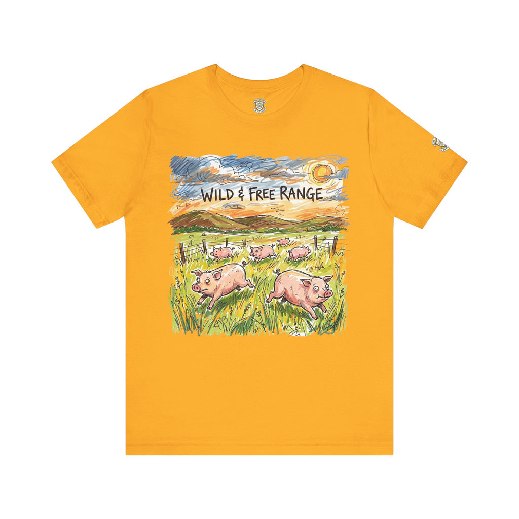 Wild & Free Range Pig T-Shirt