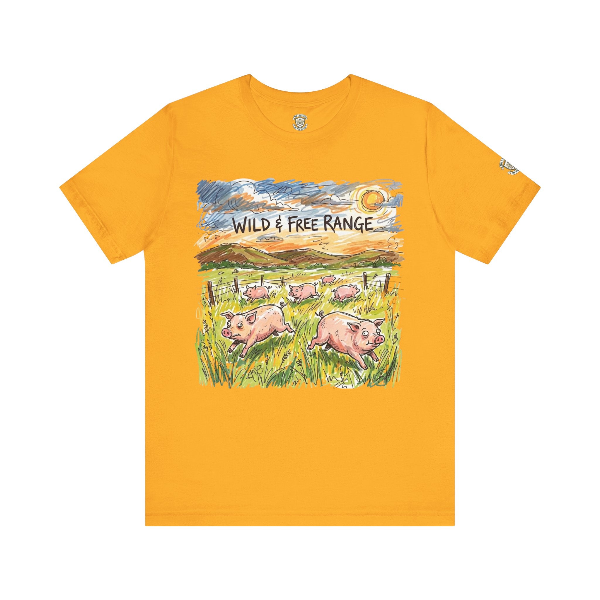 Wild & Free Range Pig T-Shirt