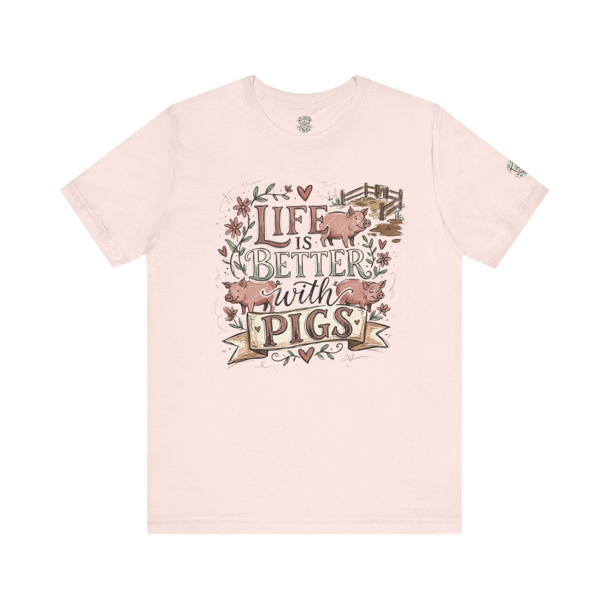 Life Is Better With Pigs T-Shirt