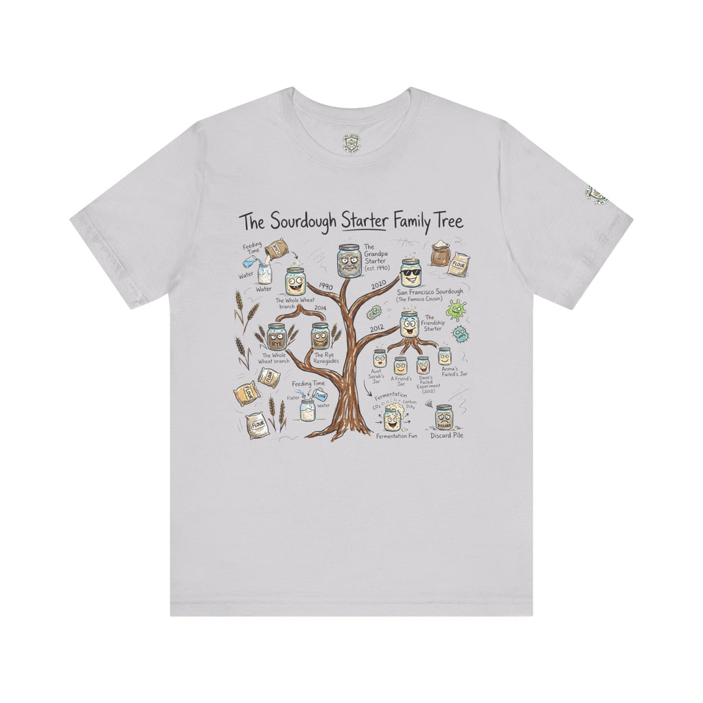 Sourdough Starter Family Tree T‑Shirt