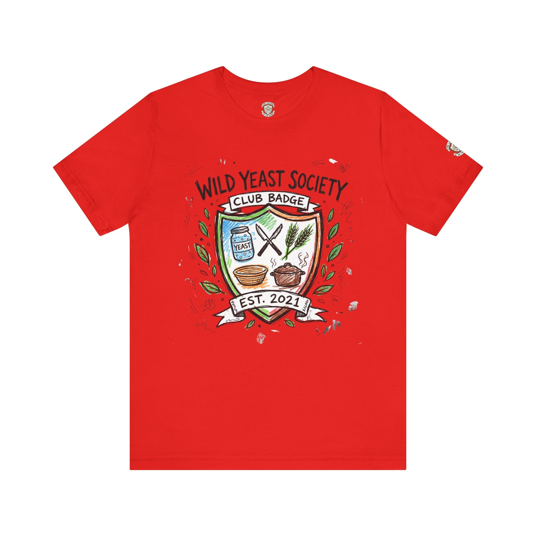 Wild Yeast Society Club Badge T-Shirt