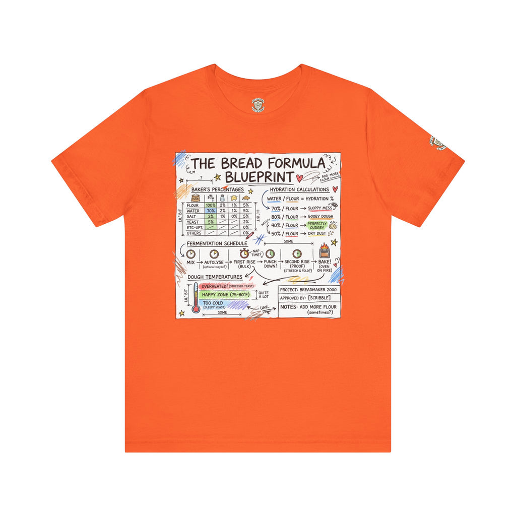 Bread Formula Blueprint T-Shirt