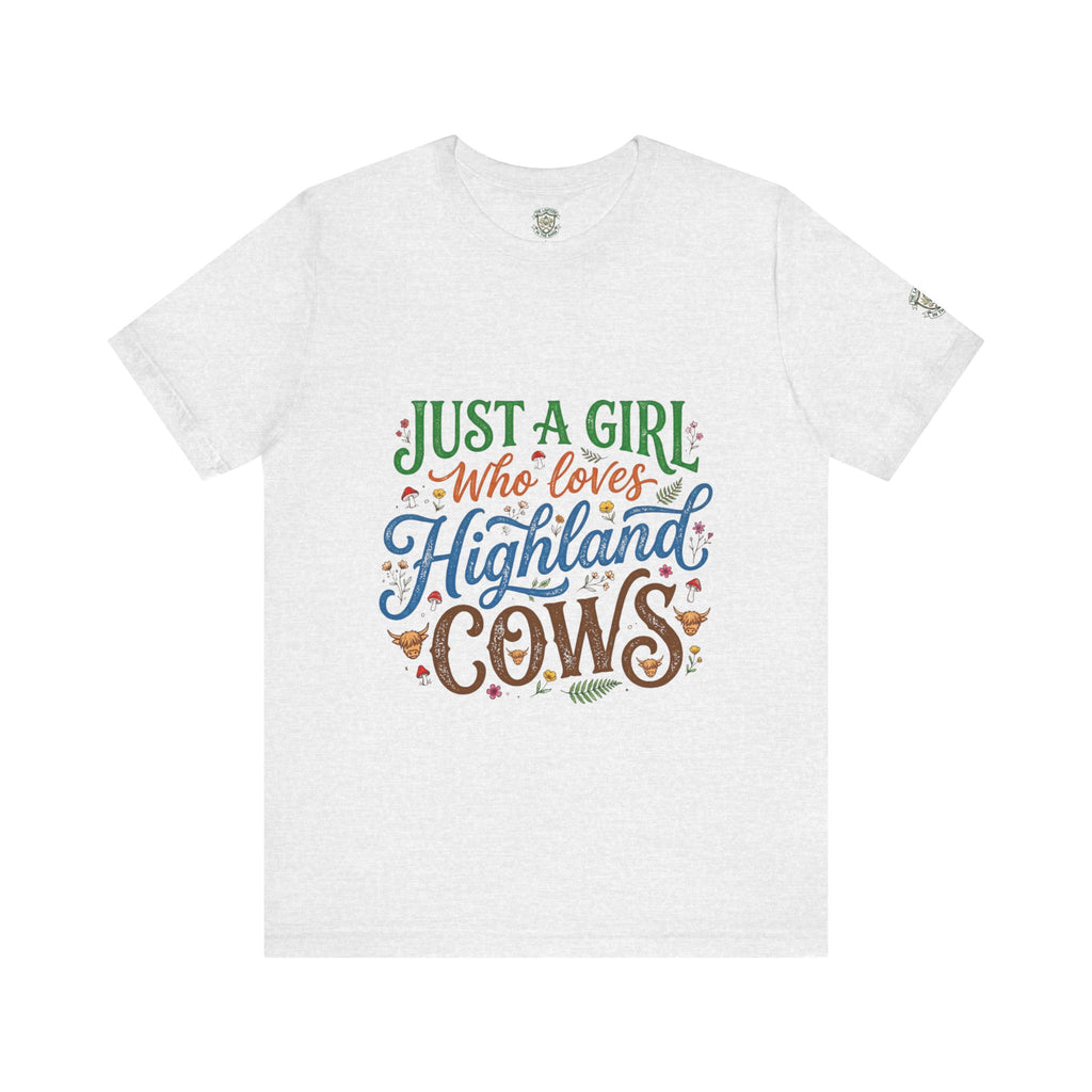 Just A Girl Who Loves Highland Cows T-Shirt