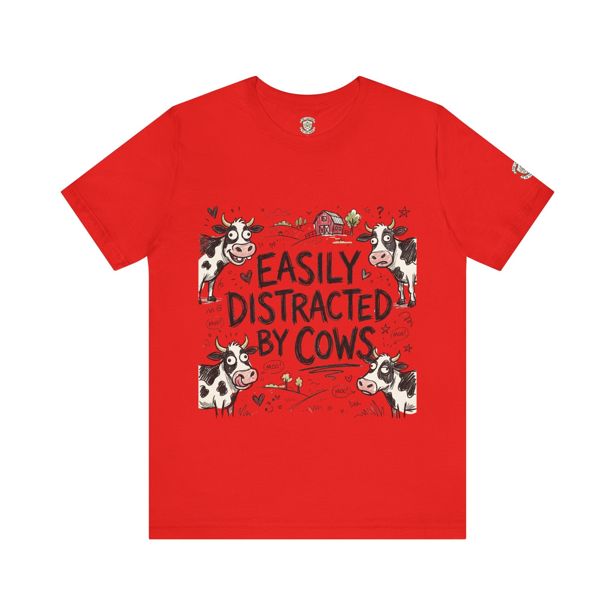 Easily Distracted by Cows T‑Shirt