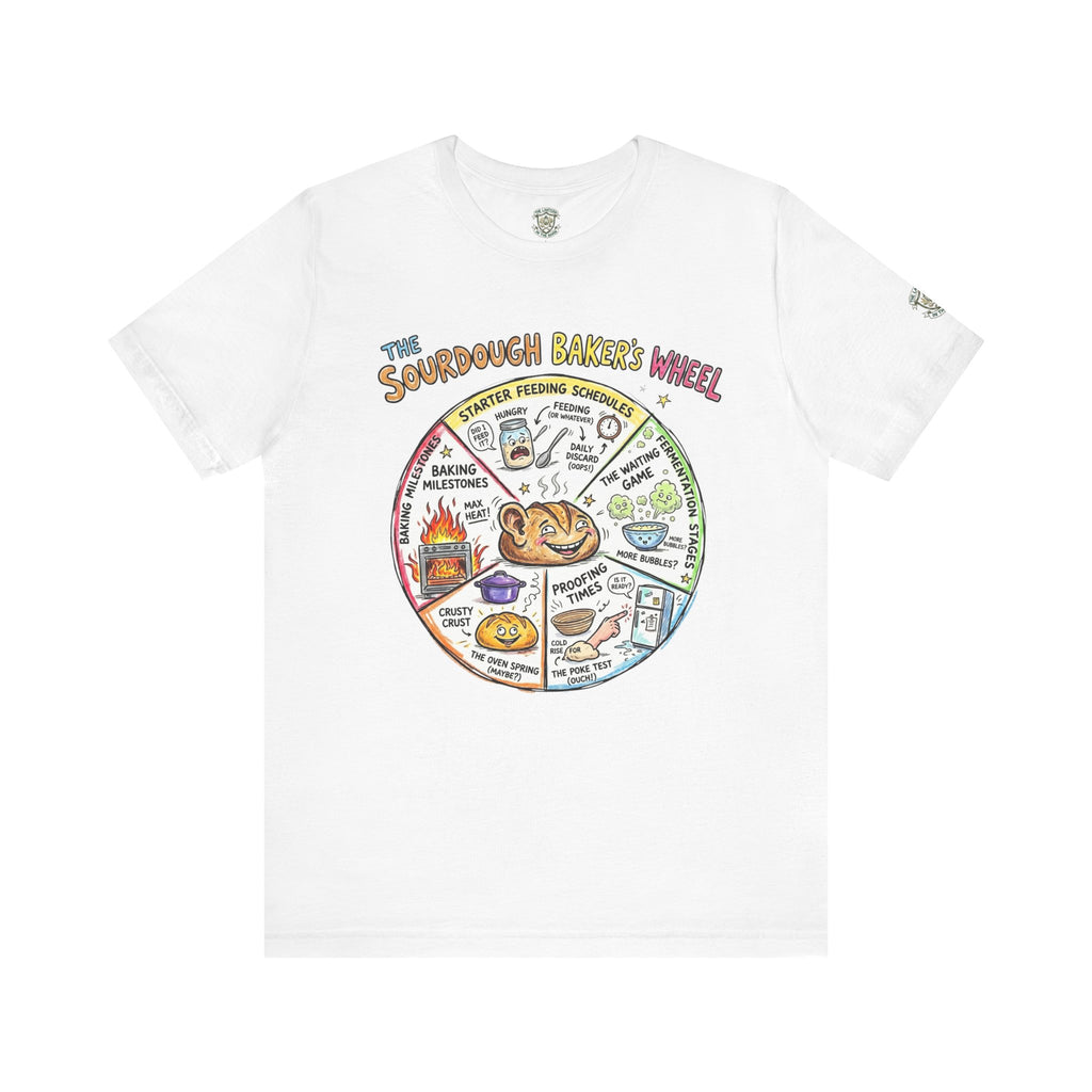 Sourdough Baker's Wheel T-Shirt