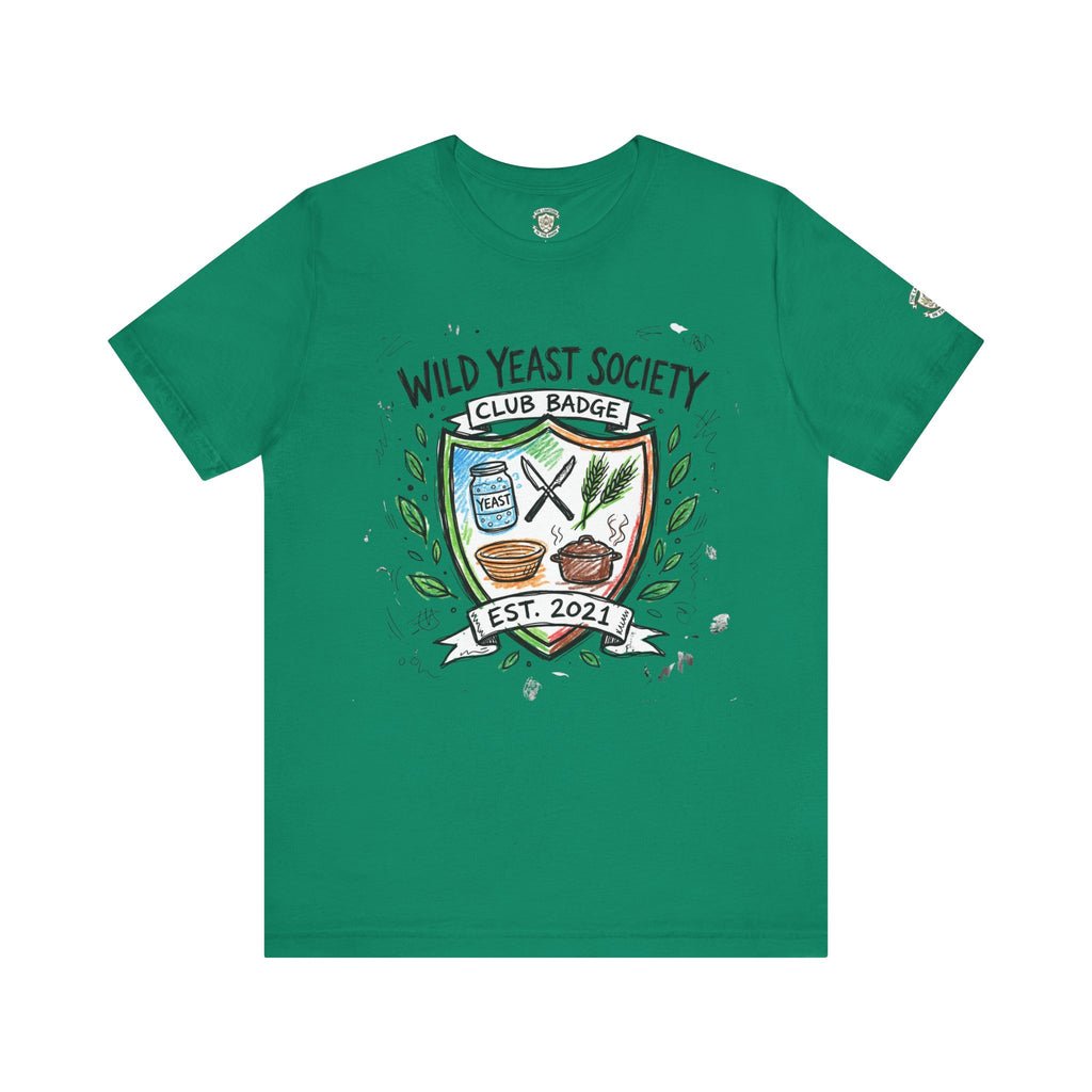 Wild Yeast Society Club Badge T-Shirt
