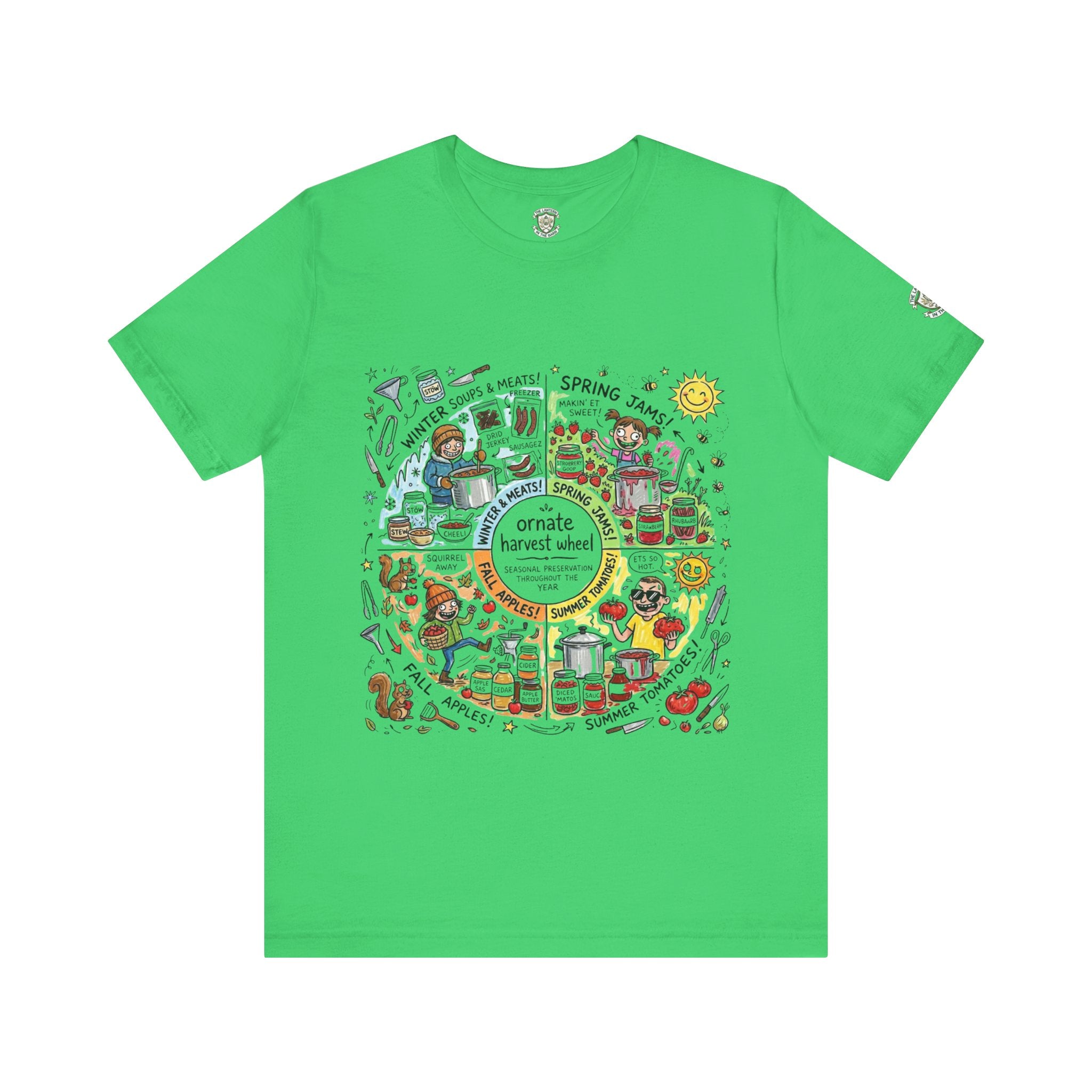 Ornate Harvest Wheel T-Shirt