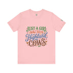 Just A Girl Who Loves Highland Cows T-Shirt