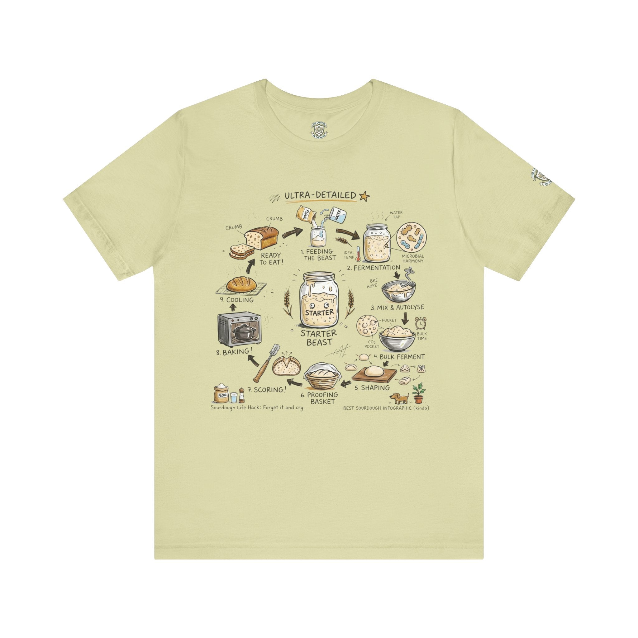 Sourdough Starter Guide T-Shirt