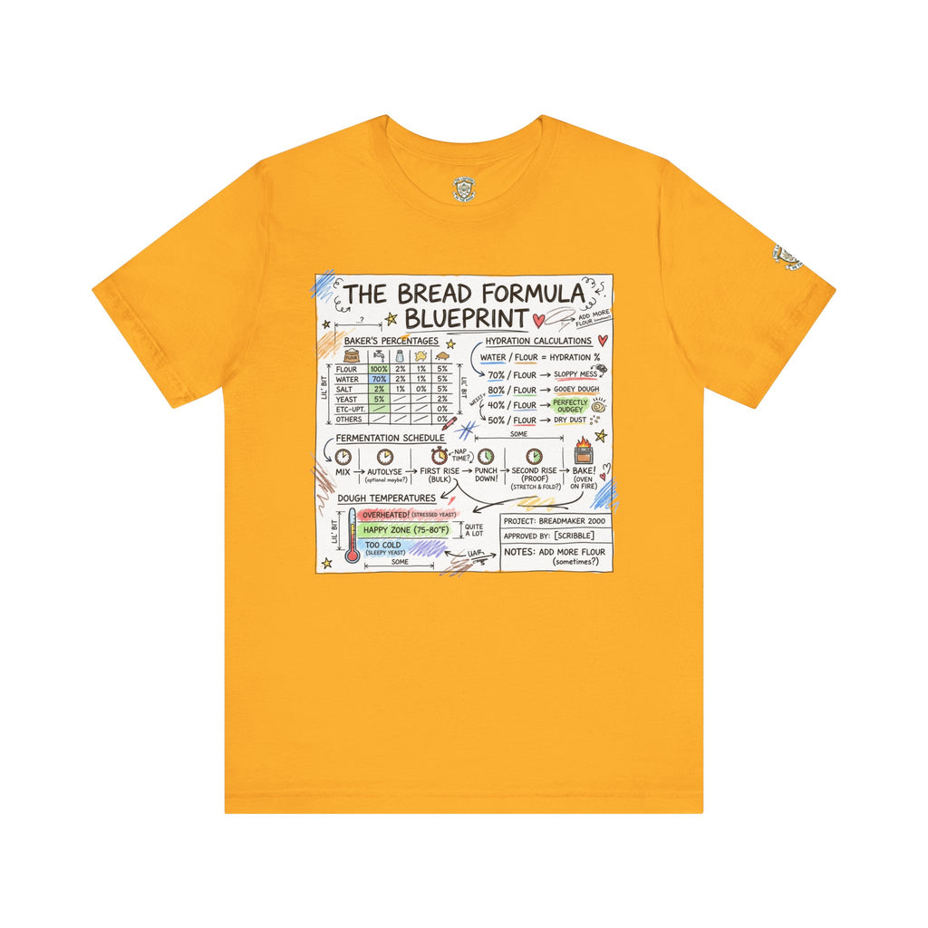 Bread Formula Blueprint T-Shirt