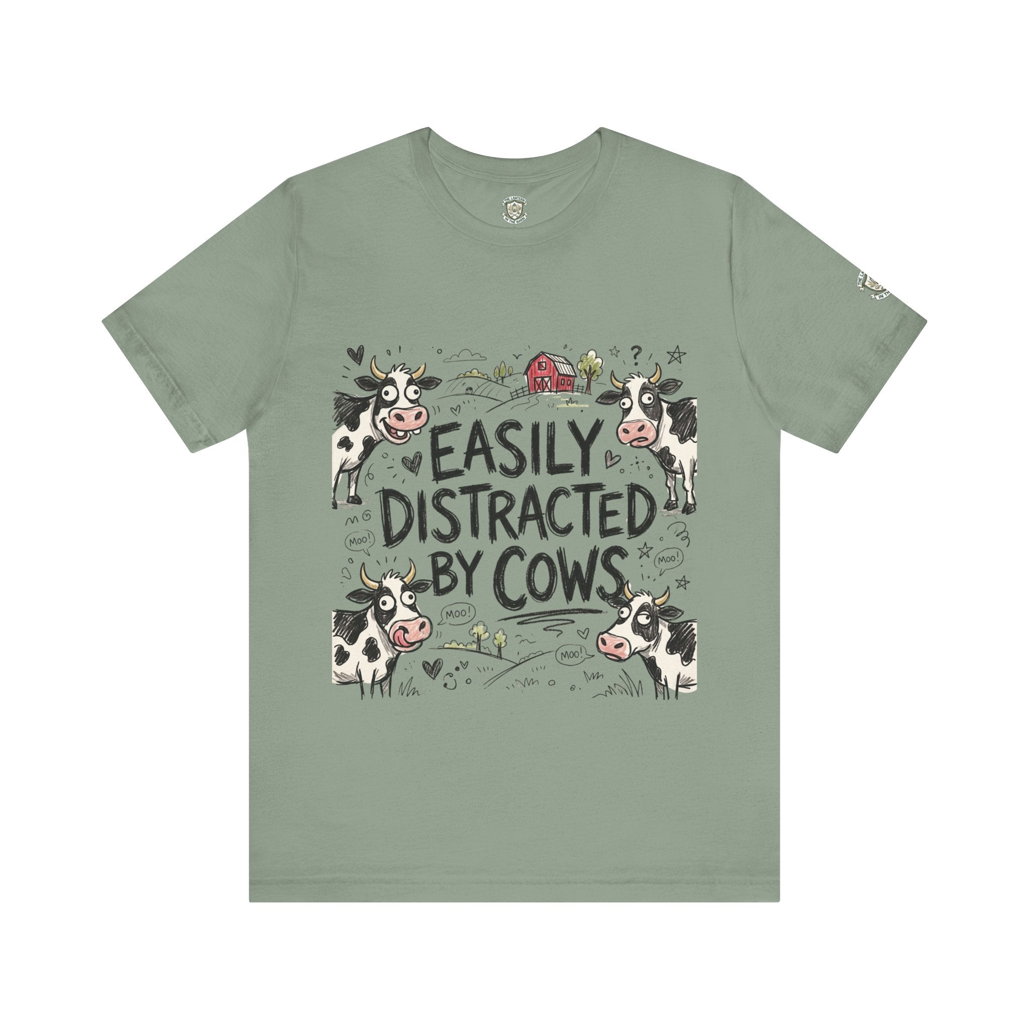 Easily Distracted by Cows T‑Shirt