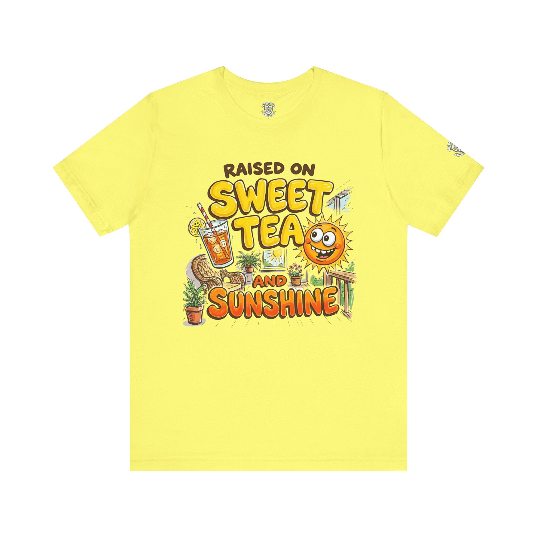 Raised on Sweet Tea and Sunshine T-Shirt — Southern Vibes Summer Tee