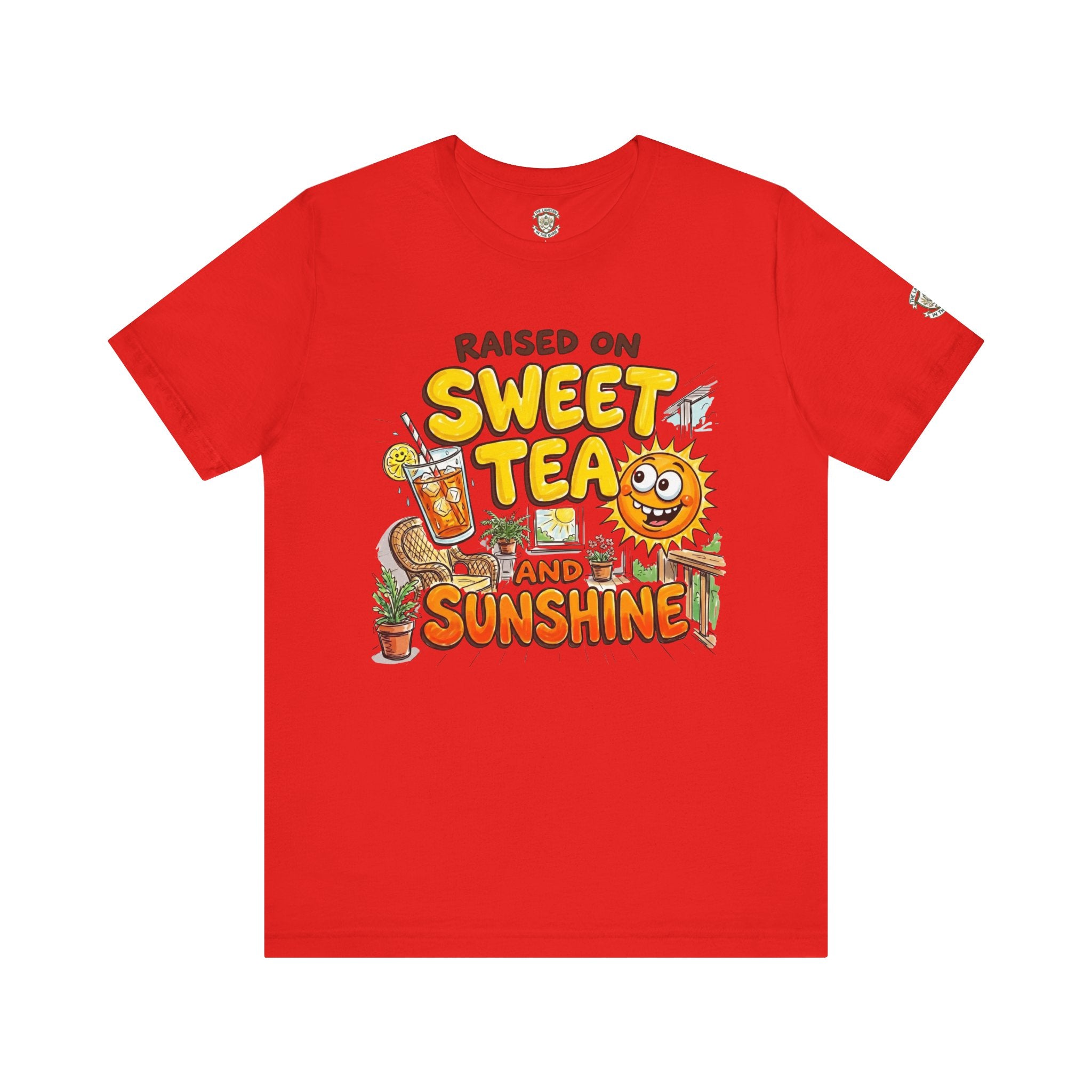 Raised on Sweet Tea and Sunshine T-Shirt — Southern Vibes Summer Tee