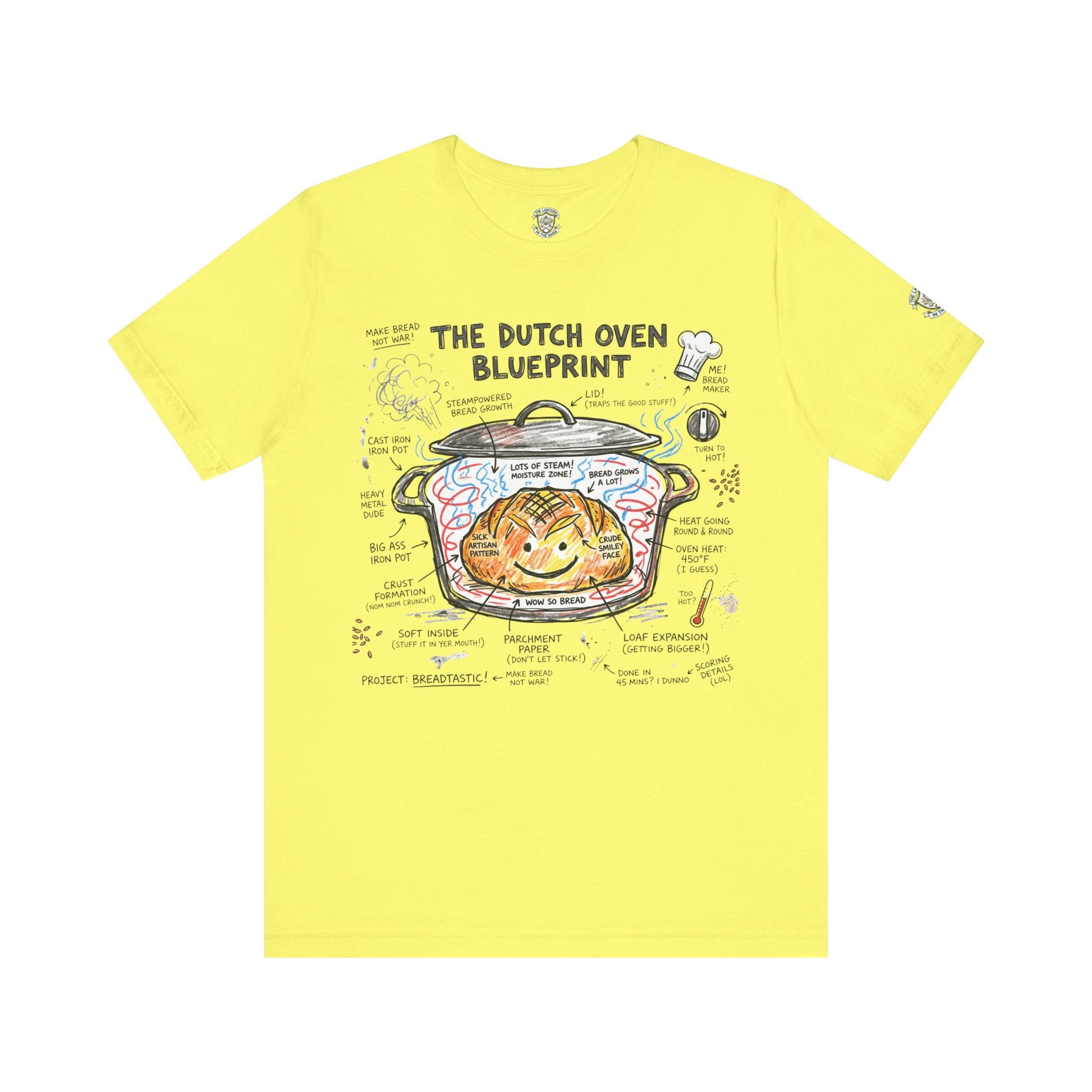 Dutch Oven Blueprint T‑Shirt