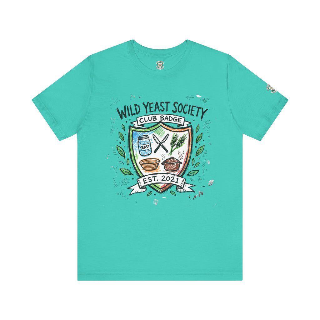 Wild Yeast Society Club Badge T-Shirt